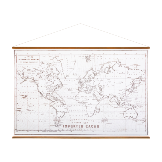 Decorazione parete - mappa